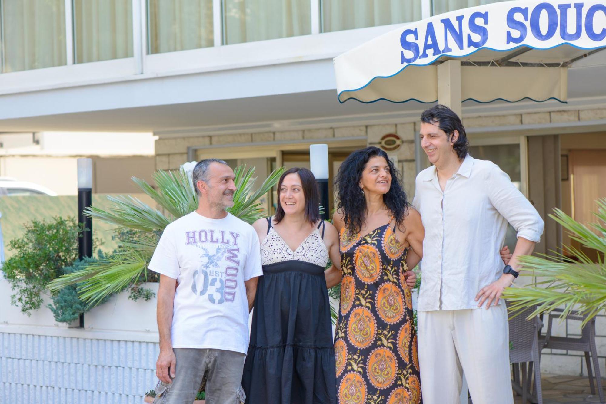רימיני Hotel Sans Souci מראה חיצוני תמונה